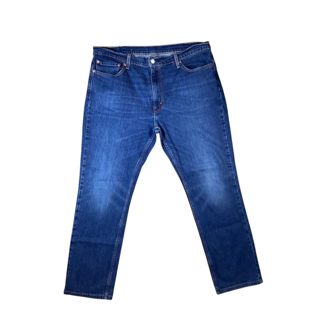 Levi’s 511 Slim Fit Jeans Mens 40x30 Medium Wash Straight Taper Denim Pants EUC